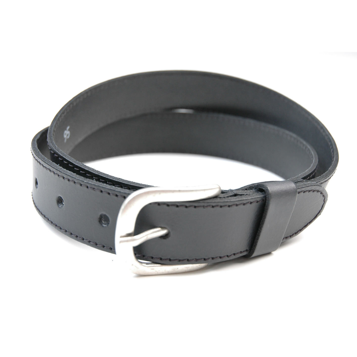 Afbeeldingen van Riem Belty sportief zwart -MM- 95cm