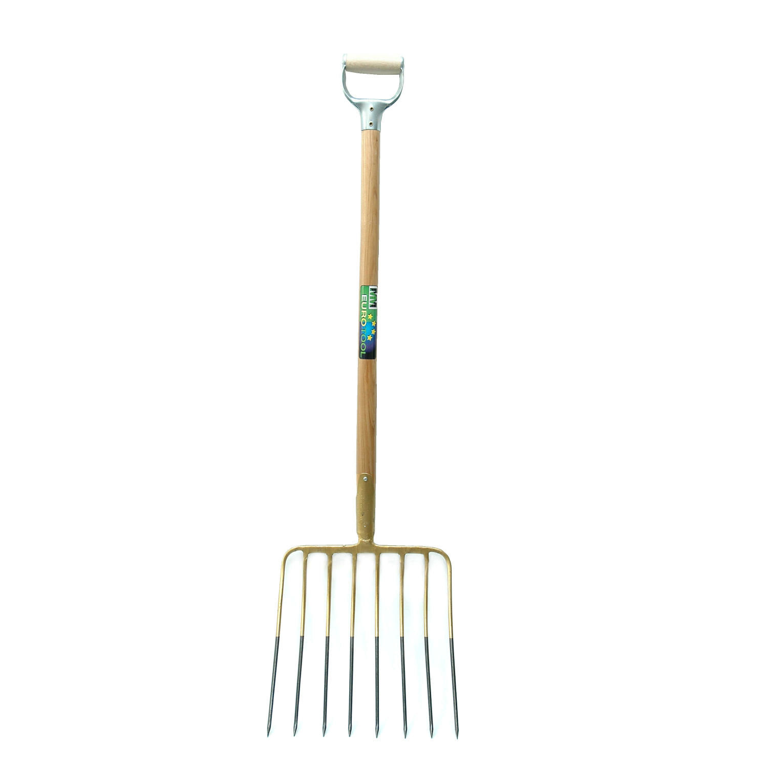 Afbeeldingen van Maisvork 8tds, dul, steel 95cm