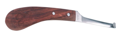 Afbeeldingen van Hoefmes hout rechts, smal