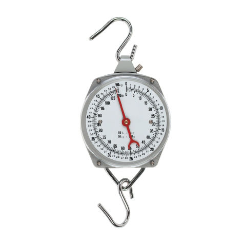 Afbeeldingen van Weegklok, 50kg, schaalverdeling 200gr.