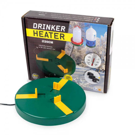 Afbeeldingen van Drinkbakverwarmer 20cm, 24VDC/12W