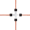 Afbeeldingen van AKO Draad Kruisverbinder Litzclip verzinkt 3mm (5 stuks)