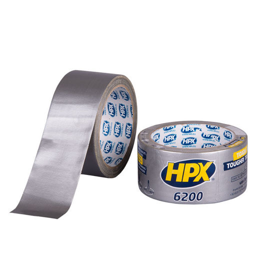 Afbeeldingen van DUCT tape / reparatietape GRIJS 48mm x 10m