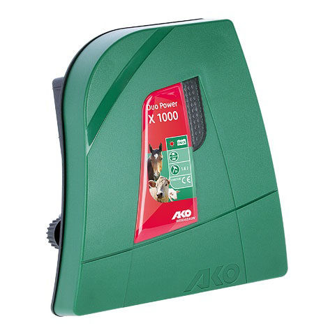 Afbeeldingen van AKO Duo Power X1000 combi schrikdraadapparaat, 230V/12V