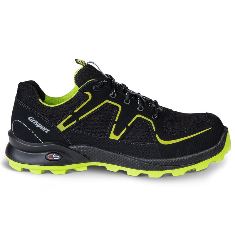 Afbeeldingen van Werkschoen Grisport Cross Safety Xtrail zwart/lime S3, 44