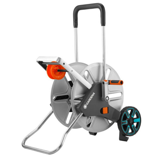 Afbeeldingen van Aquaroll L Easy Metal slangenwagen Gardena
