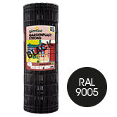 Afbeeldingen van Gaas, Gardenplast STRONG -ZWART- 1.52m x 25m