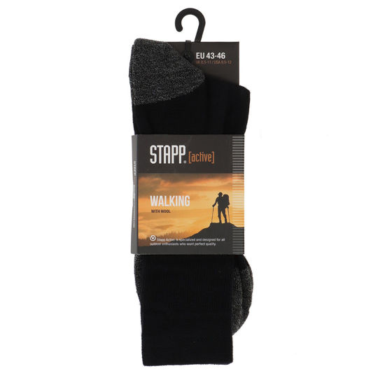 Afbeeldingen van Sok Stapp, -WALKING-, zwart