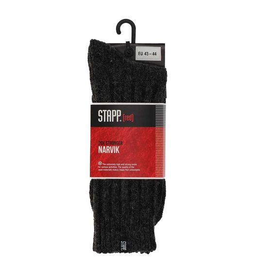 Picture of Sok Stapp Red, -Narvik-, antraciet