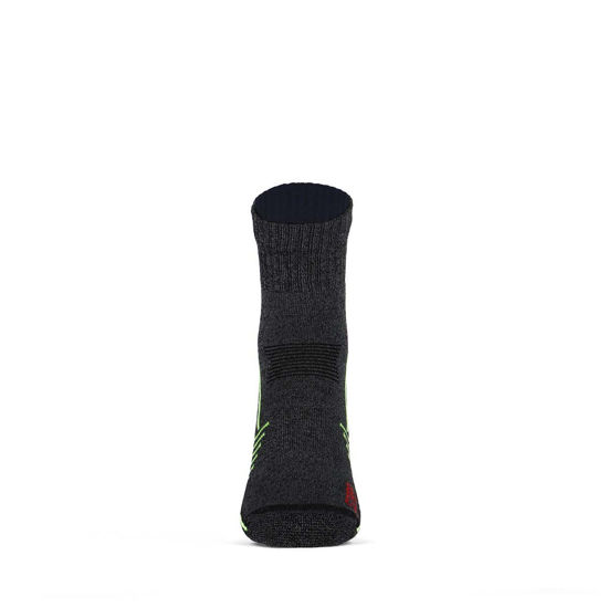 Afbeeldingen van Sok Stapp Active Outdoor Bamboo Quarter, Grijs 35-38