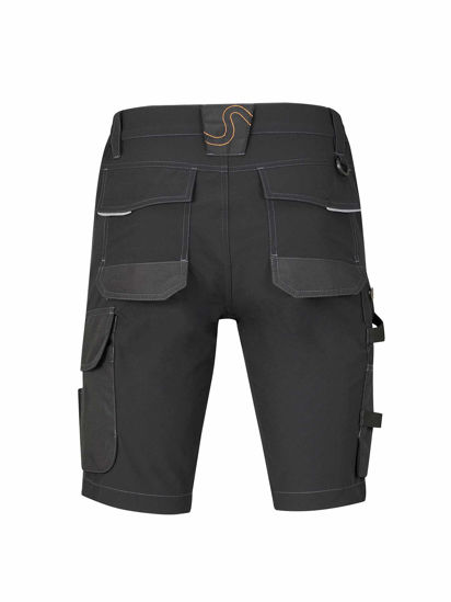 Afbeeldingen van Storvik Stijn 4-way korte broek stretch, Zwart.