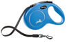 Afbeeldingen van FLEXI Rollijn NEW Classic band blauw M/5 meter tot 25kg
