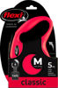 Afbeeldingen van FLEXI Rollijn NEW Classic band rood M/5 meter tot 25kg.