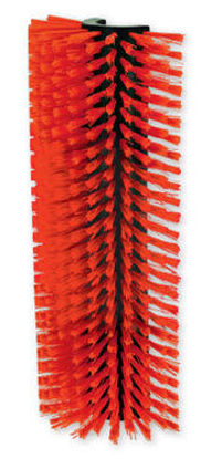 Afbeeldingen van Halfronde koeborstel / veeborstel, rood