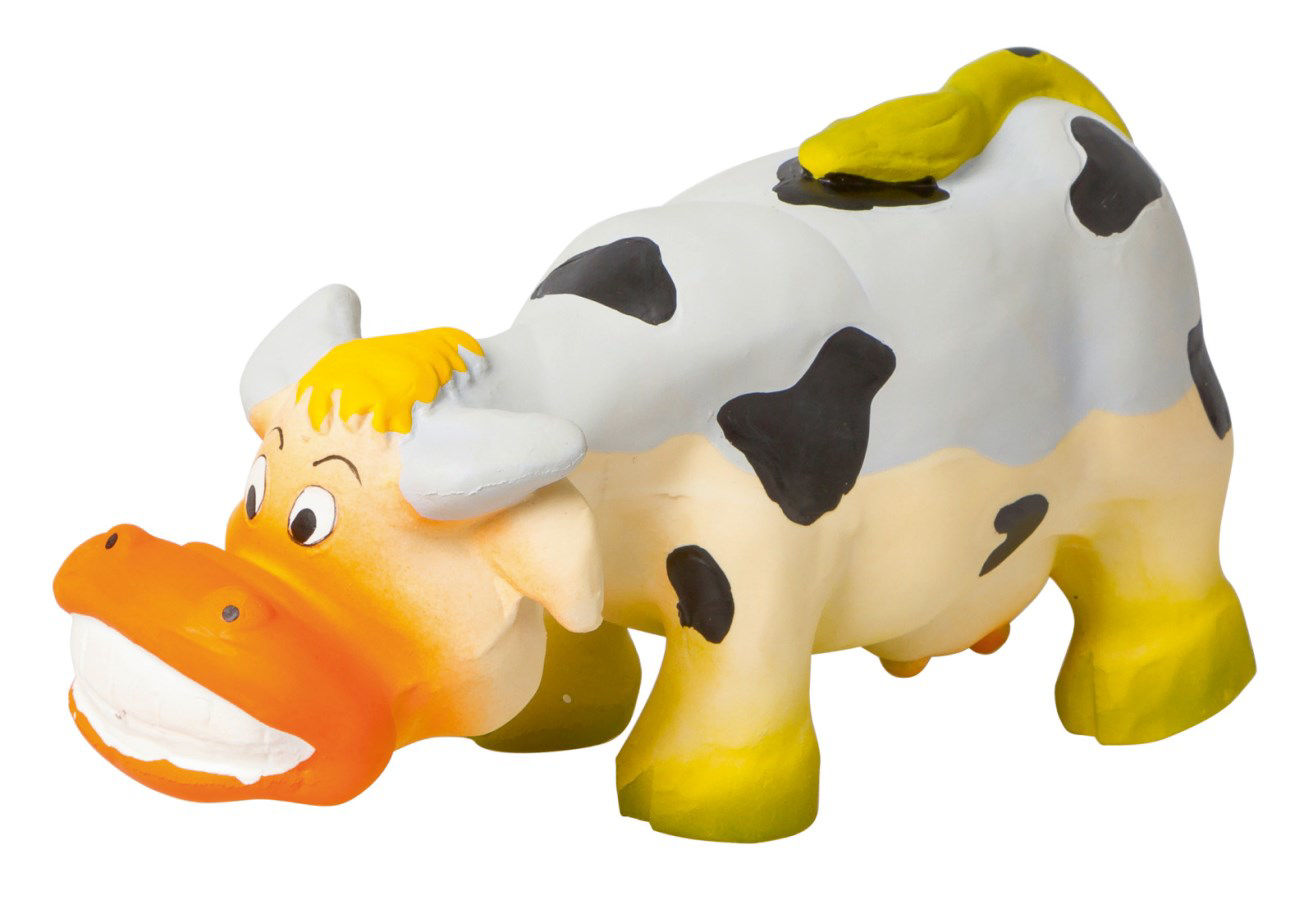 Afbeeldingen van Latex koe  17cm