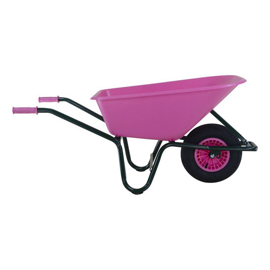 Afbeeldingen van Kruiwagen Fort TK-100 Roze
