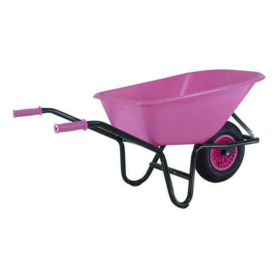 Afbeeldingen van Kruiwagen Fort TK-100 Roze