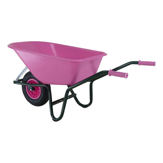 Afbeeldingen van Kruiwagen Fort TK-100 Roze