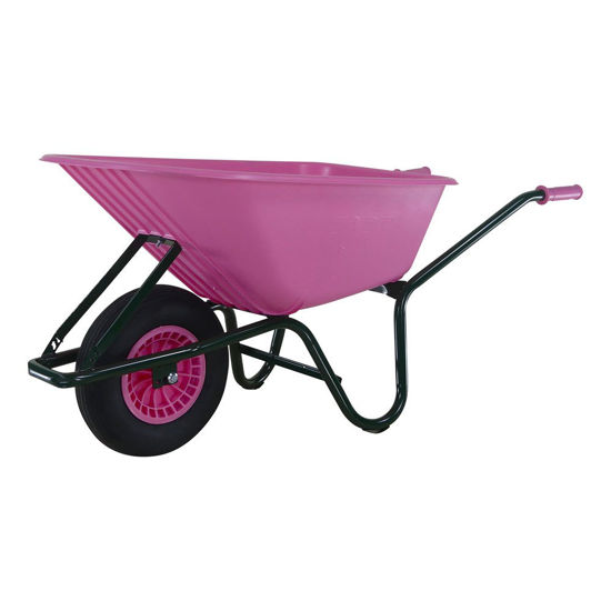 Afbeeldingen van Kruiwagen Fort TK-100 Roze