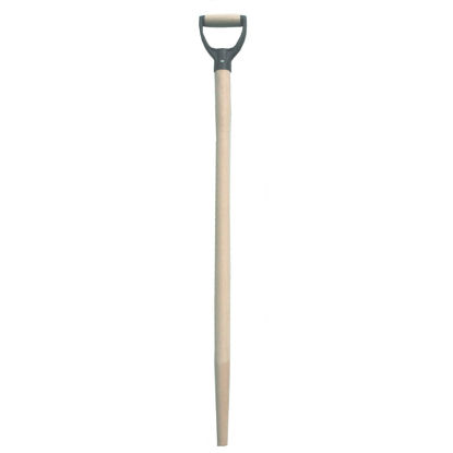 Afbeeldingen van D-steel voor kunststof graanschop, 100cm