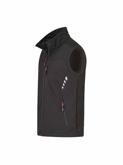Afbeeldingen van WERK bodywarmer TROMS zwart.