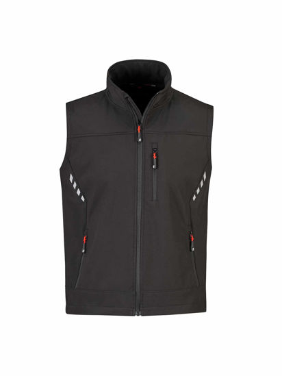 Afbeeldingen van WERK bodywarmer TROMS zwart.