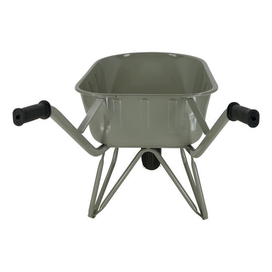 Afbeeldingen van Kruiwagen zwaar Altrad Kraft 80, compleet grijs gelakt