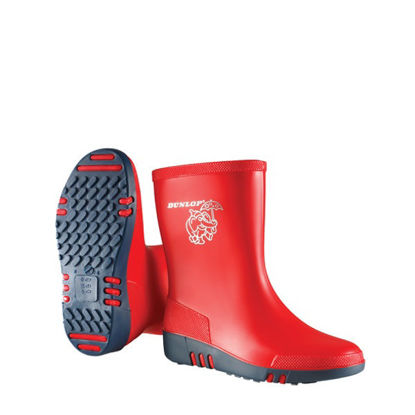 Afbeeldingen van Dunlop mini laars ROOD (O)