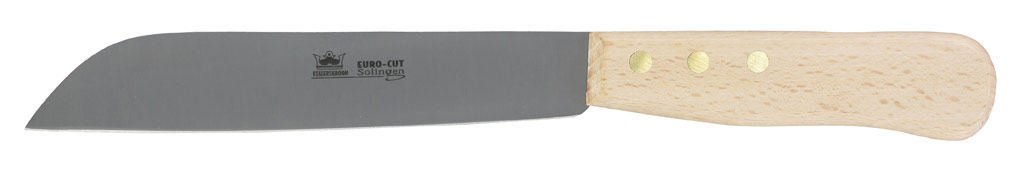 Afbeeldingen van brood- / groentemes 18cm, houten handvat