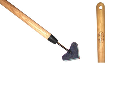 Afbeeldingen van Hartschoffel gesmeed 14cm, essen steel 140cm *deWit*