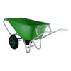 Afbeeldingen van Kruiwagen Fort F&S 165L Groen HDPE bak verz.onderstel 2-wiel