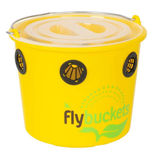 Afbeeldingen van Vliegenemmer FlyBucket 12L compleet incl. lokstof