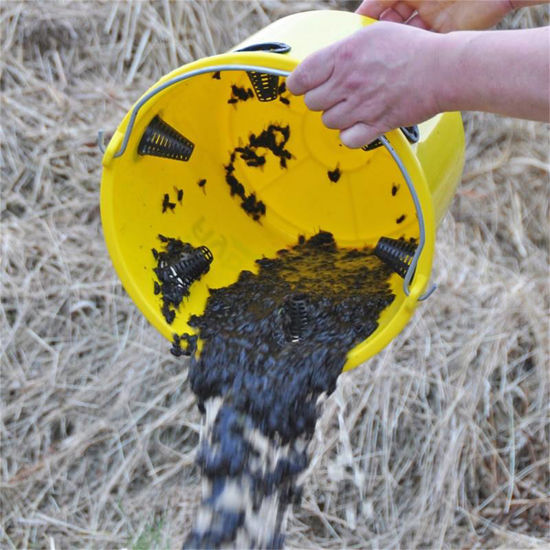 Afbeeldingen van Vliegenemmer FlyBucket 12L compleet incl. lokstof