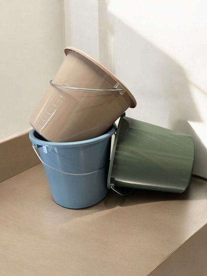 Afbeeldingen van Huishoudemmer kunststof 10 Liter, eco kleuren