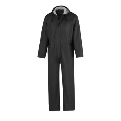 Afbeeldingen van Stretch regenoverall zwart