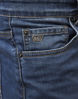 Afbeeldingen van 247 Palm S04 - Modern fit, sand blasted medium blue stretch