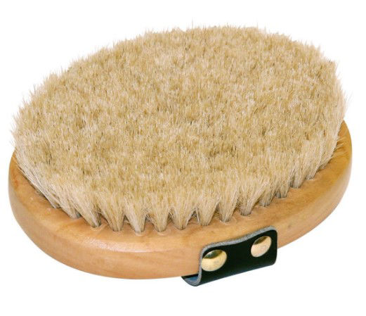 Afbeeldingen van Verwenborstel (ovaal) houten rug, paardenharen "Brush&Co"