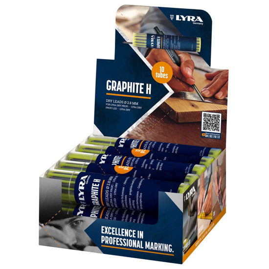 Afbeeldingen van LYRA Dry Profi Markeerpotlood navulling 12 stuks, 2.8mm