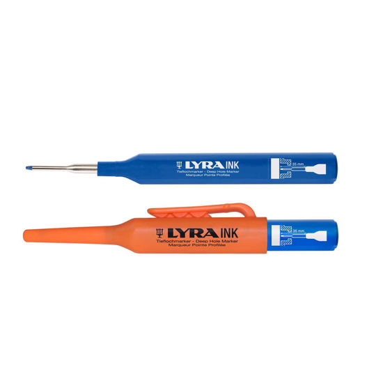 Afbeeldingen van LYRA diepmarker, merkstift, blauw