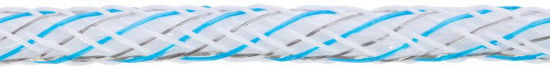 Afbeeldingen van AKO PlatinumLine Afrasteringskoord 6mm - 500m wit/blauw