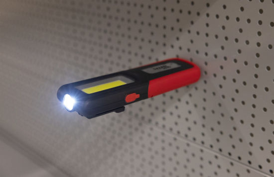 Afbeeldingen van LED-werklamp /zaklamp met accu WorkFire 350