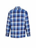 Afbeeldingen van Blouse flanel Storvik Dawson dessin Donkerblauw (blok)