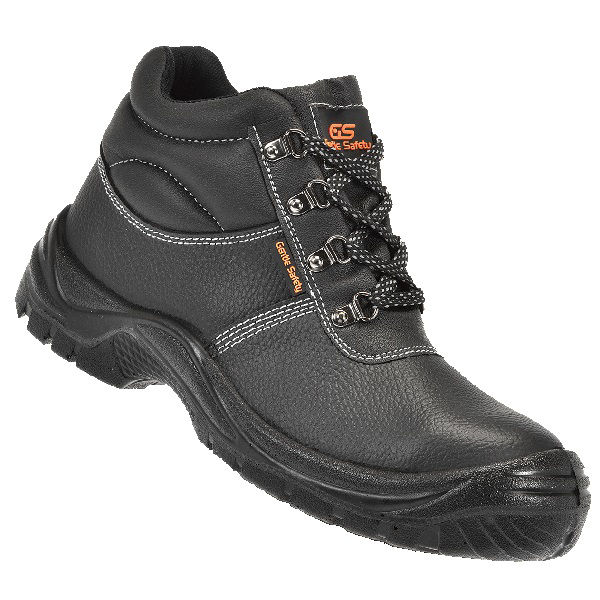 Afbeeldingen van Werkschoen Walkmate OSLO hoog zwart+ kruipneus -37