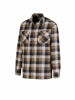 Afbeeldingen van Blouse flanel Storvik Dawson dessin olijf (blok)