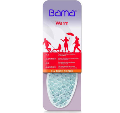 Afbeeldingen van Inlegzool Bama Alu-Therm Air- tech metallic 46