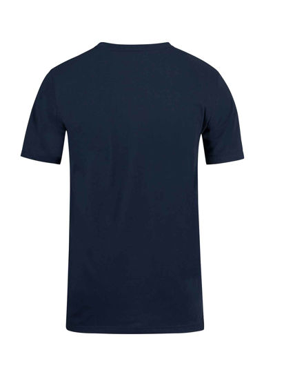 Afbeeldingen van T-shirt marine V-hals 2-pack