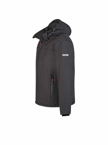 Afbeeldingen van Softshell werkjas Winter Bengt, zwart -S