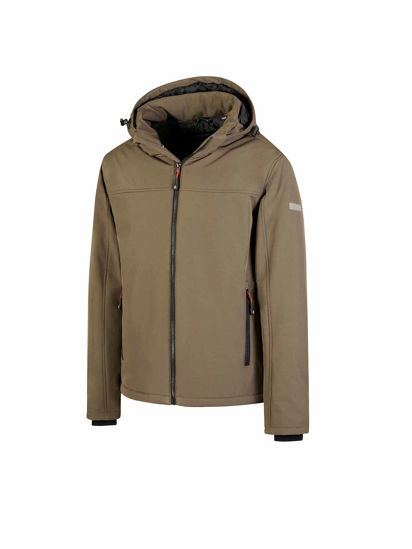 Afbeeldingen van Storvik Bengt Softshell werkjas gevoerd, bruin