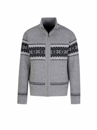 Afbeeldingen van Bjornson Wintervest, Hoyt, Scadinavian gebreid, Grijs