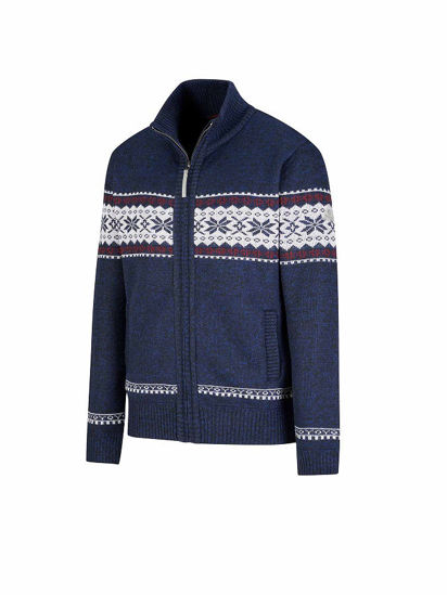 Afbeeldingen van Wintervest, Hoyt, Scandinavian gebreid, gev., Marine, M